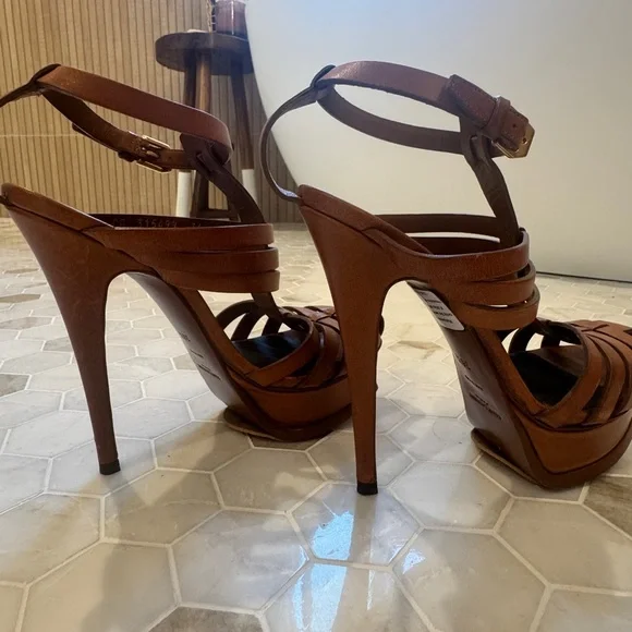 Like New YSL Sassy Strappy Sandals - Picture 6 of 11